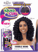 Freetress Equal Lace Deep Invisible L Part Wand Curl Collection Lace Front Wig 