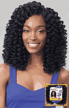 Freetress Synthetic 2X Wand Curl Braid Ringlet Wand Curl