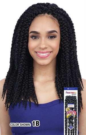 FreeTress Synthetic Hair Crochet Braid Pixel Braid 12