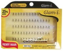Glam-i 100% Human Remy Hair Eyelash #KFNS (Knot Free Natural Short)