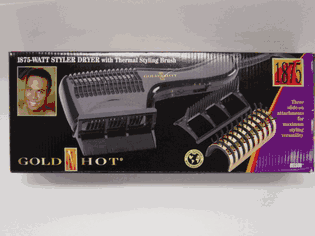 Gold N Hot 1875 Watt Side Way Dryer w/brush