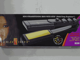 Gold N Hot Mini Straightening Iron w/Temp Control