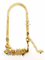 Gold or Silver Initial Anklet Adjustable Strap