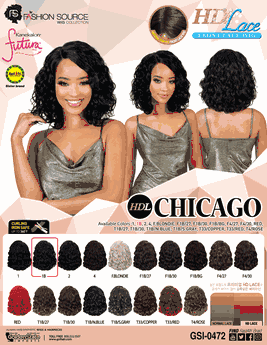 Golden State Fashion Source HD Lace Front Wig HDL CHICAGO (NEW!!!)