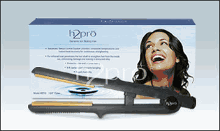 H2Pro Ceramic Ion Flat Iron H302YFI 1&1/4'(32mm) FIXED TEMP