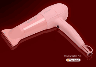 H2Pro The Ultra Light Nano Hi-Tech DC2500 PINK