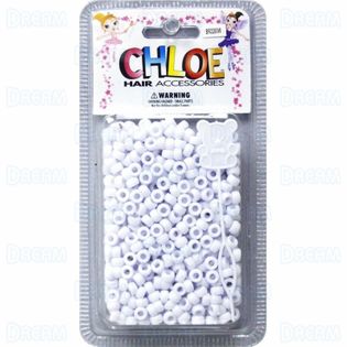 Hair Bead MINI White 480PCS