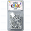 Hair Bead SILVER Round 100pc