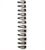 Hair Slip Pin Small Brown