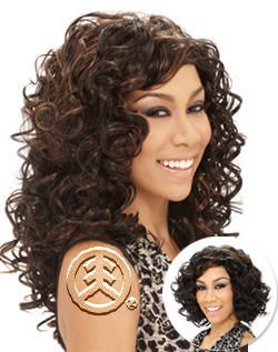 Harlem 125 Human Hair Blend Big 4 Deep Spiral Weave