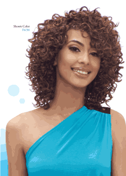 Harlem 125 Kima Treasure Human Hair & Premium Fiber Blend GoGo6pcs Brazilian Curl