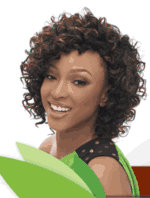 Harlem 125 Kima Treasure Human Hair & Premium Fiber Blend GoGo6pcs Glam Curl