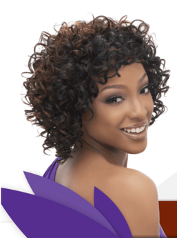 Harlem 125 Kima Treasure Human Hair & Premium Fiber Blend GoGo6pcs Oprah Curl