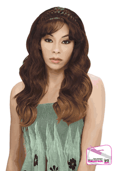 Harlem 125 Lace Braid Front Wig 100% High Temp Fiber LD 711
