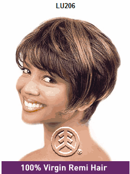 Harlem 125 Lace Up 100% Virgin Remy Human Hair Wig LU-206