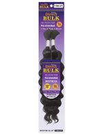 Harlem125 Factory Direct Bulk 100% Human Hair Unprocessed Natural Virgin Pre-Stretched Deep Bulk 18"(NEW!!!)