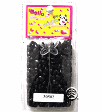 Heart Bead Black