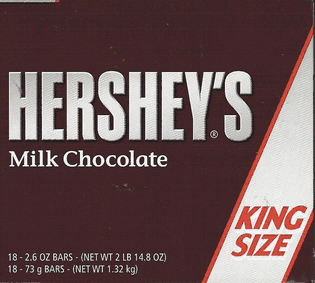 Hershey's King Size Milk Chocolate