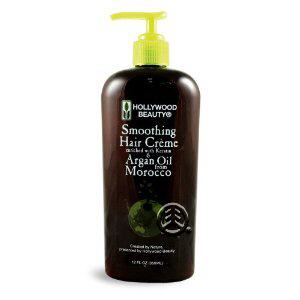 Hollywood Beauty Argan Oil Smoothing Hair Creme 12oz