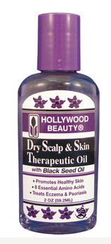 Hollywood Dry Scalp/Skin Oil with Black Seed Oil 2oz