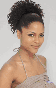 Human Hair Drawstring  Ponytail
