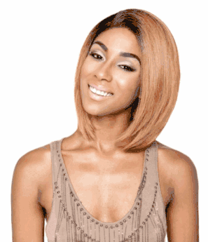 ISIS Brown Sugar Human Blended Silk Lace 4x4 Wig BS 601