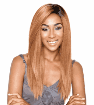 ISIS Brown Sugar Human Blended Silk Lace 4x4 Wig BS 604
