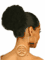 ISIS Synthetic Wrap-N-Tie Drawstring Ponytail Afro Puff