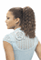 ISIS Synthetic Wrap-N-Tie Drawstring Ponytail French Wave