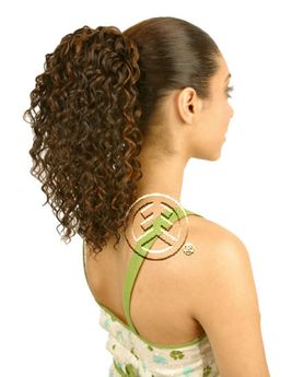 ISIS Synthetic Wrap-N-Tie Drawstring Ponytail Italian
