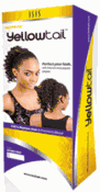 ISIS Yellowtail 100% Human Hair Blend Wrap-N-Tie Drawstring Ponytail