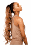 ISIS Yellowtail Premium Synthetic Wrap-N-Tie Drawstring Ponytail Super Mandy