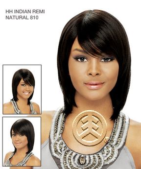 It's A Wig 100% Human Hair Wig Indian Remi Natural 810