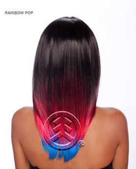 It's A Wig Synthetic Wig Rainbow Pop