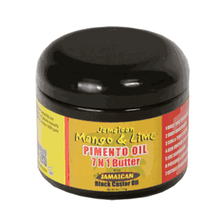 Jamaican Mango & Lime Pimento Oil 7-N-1 Butter with Jamaican BCO 6oz