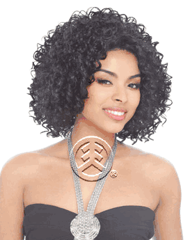 Janet Collection Gold Pearl Full Lace Wig Sexy