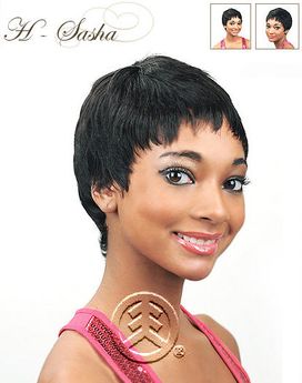 Junee Fashion Manhatten Style 100% Human Hair Wig H-Sasha