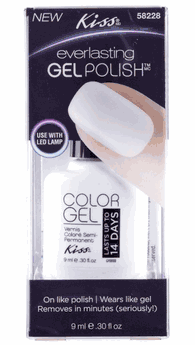 Kiss Everlasting Gel Polish Color Gel FRENCH