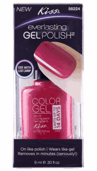Kiss Everlasting Gel Polish Color Gel LUSH