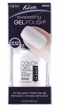 Kiss Everlasting Gel Polish Color Gel PEARL