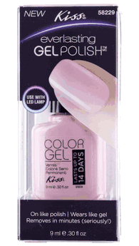 Kiss Everlasting Gel Polish Color Gel PETAL