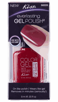 Kiss Everlasting Gel Polish Color Gel REALLY