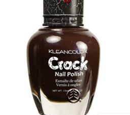 KleanColor CRACK NAIL POLISH BROWN CRACKLE