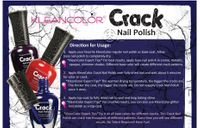 KleanColor CRACK NAIL POLISH HOW TO INSTRUCTION