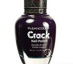 KleanColor CRACK NAIL POLISH PURPLE CRACKLE
