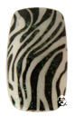 KleanColor Fashionista Nails FANATIC ZEBRA