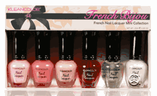 KleanColor French Bijou French Manicure Nail Lacquer Mini Collection