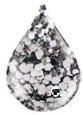 KleanColor Nail Polish Nail Laquer #28 Chunky Silver
