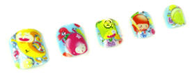 KleanColor Nails glitzy girl Pre Glued Designed Nails MY FRIENDS