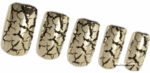 Kleancolor Nails Surefire Nails PNM CRACKED SILVER